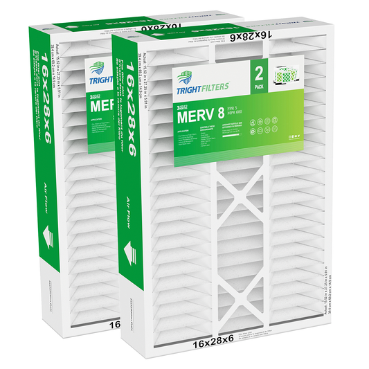 2 Pack of 16x28x6  Air Filter