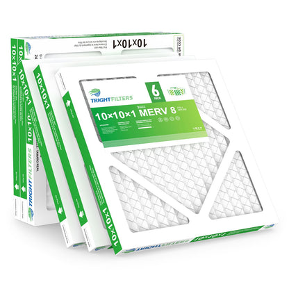 6 Pack of 10x10x1 Air Filter