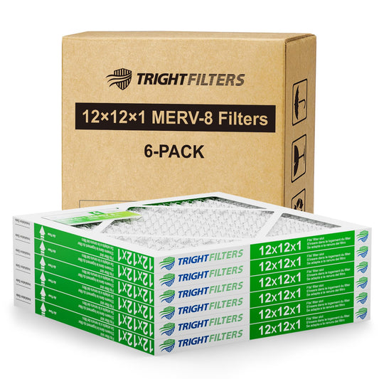 12x12x1 MERV-8 Air Filter (6-Pack)