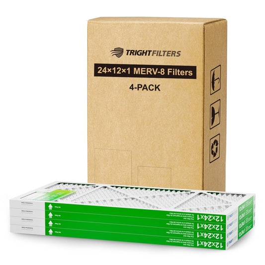 12x24x1 MERV-8 Air Filter (4-Pack)