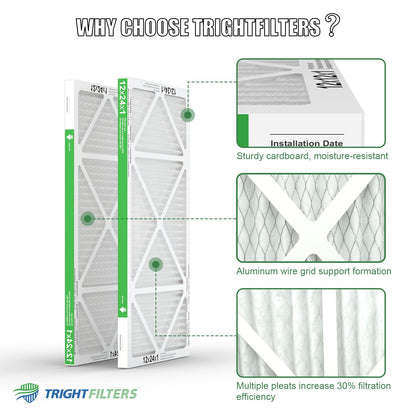 12x24x1 MERV-8 Air Filter (4-Pack)