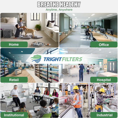 12x24x1 MERV-8 Air Filter (4-Pack)