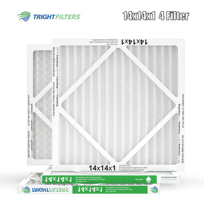 14x14x1 MERV-8 Air Filter (4-Pack)