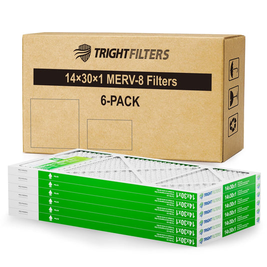6 Pack of 14x30x1 Air Filter