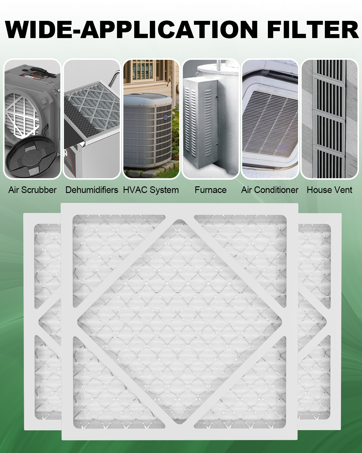 12x12x1 MERV-8 Air Filter (6-Pack)