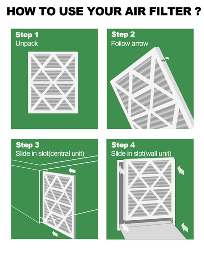12x12x1 MERV-8 Air Filter (6-Pack)