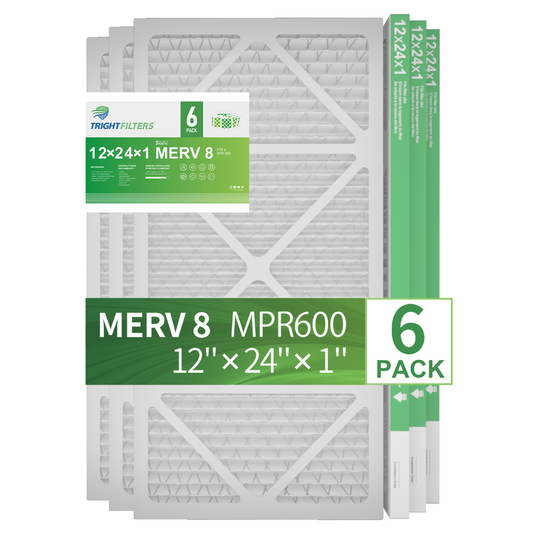 6 Pack of 12x24x1 Air Filter
