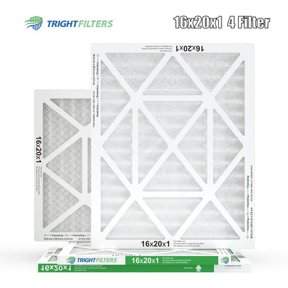 16x20x1 MERV-8 Air Filter (4-Pack)