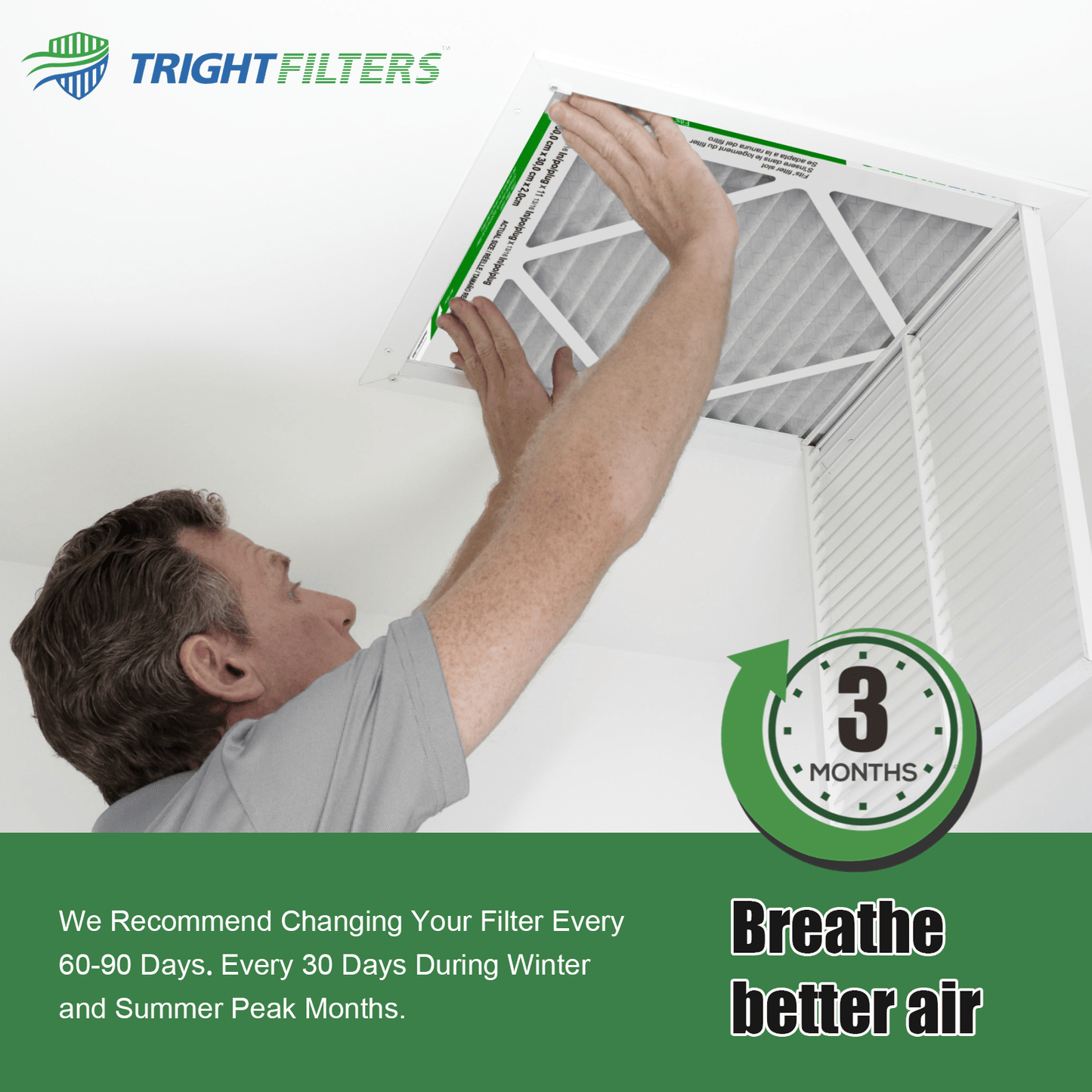 20x20x1 MERV-8 Air Filter (2-Pack)