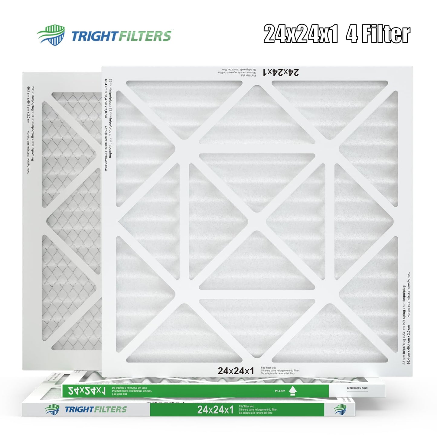 24x24x1 MERV-8 Air Filter (4-Pack)
